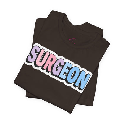 SURGEON faux sticker T-shirt