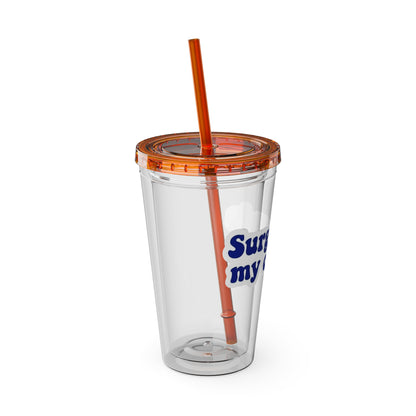 Surgery is my cardio Clear Insulated Cup