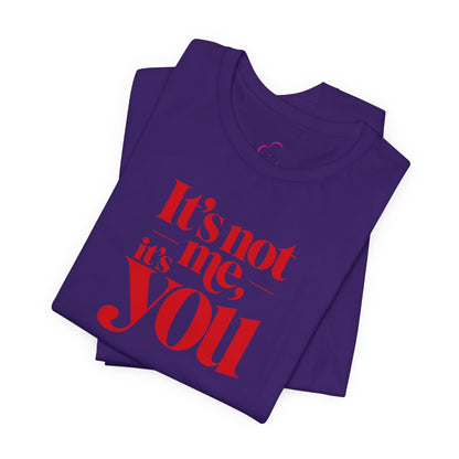 It's not me, it's you T-shirt
