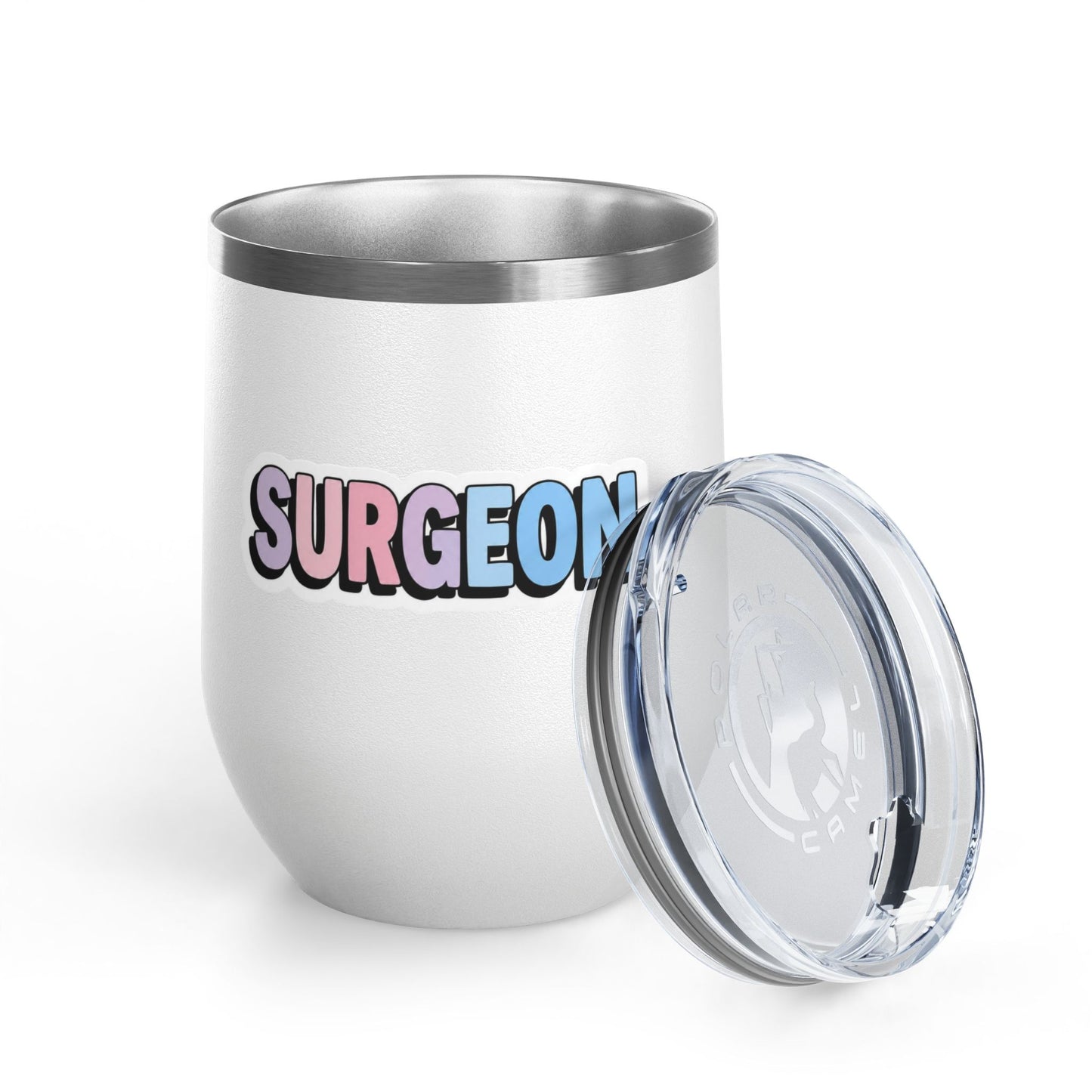 SURGEON faux sticker Tumbler