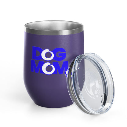 Dog mom blue Tumbler