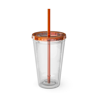 Girls just wanna have sun Clear Insulated Cup