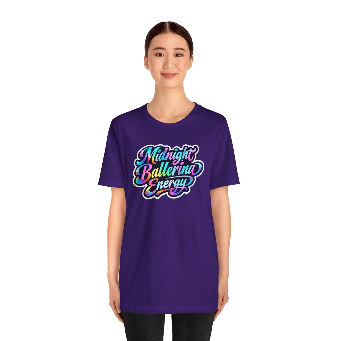 Midnight ballerina energy T-shirt