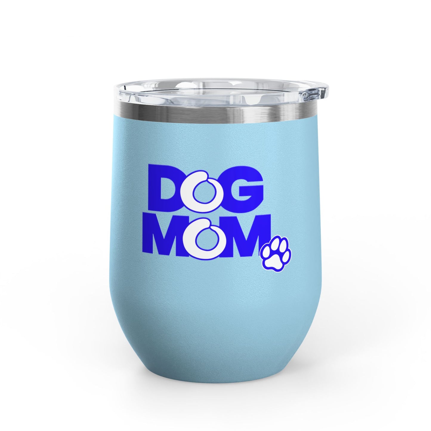 Dog mom blue Tumbler