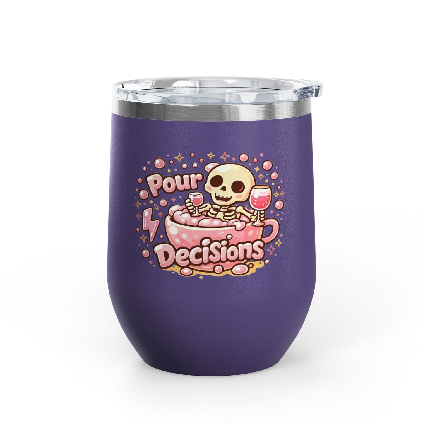 Pour decisions Wine Tumbler