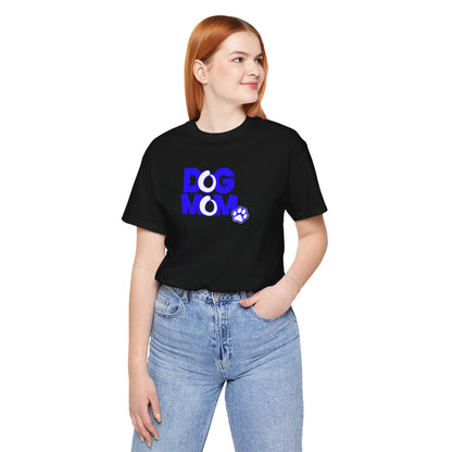 Dog mom blue T-shirt