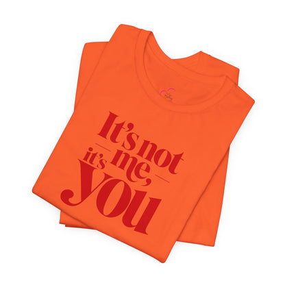 It's not me, it's you T-shirt