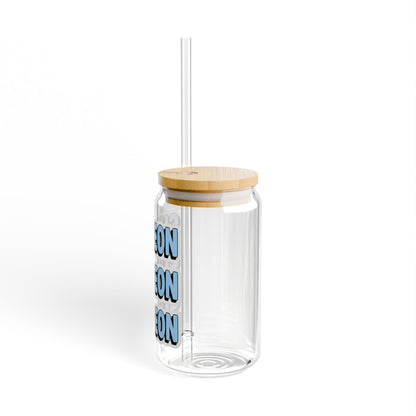 SURGEON faux sticker Sipper Glass