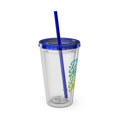 I don't do make up I create magic Insulated Cup