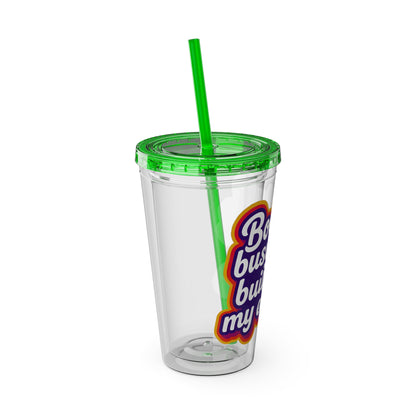 Booked, busy, and building my empire Insulated Cup