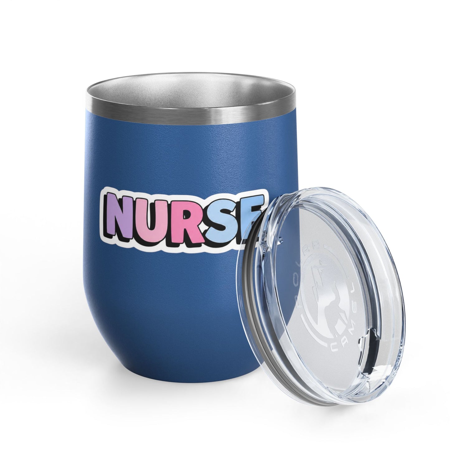 NURSE faux sticker Tumbler