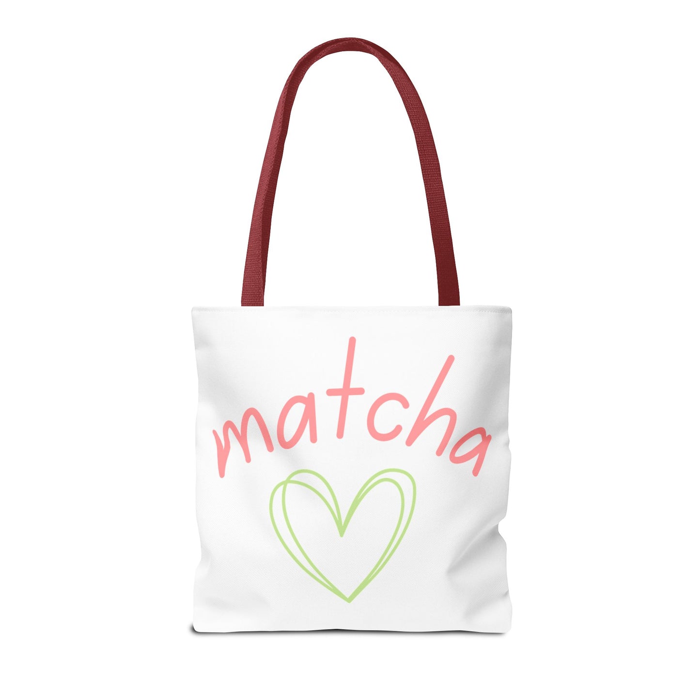 Matcha Heart Tote Bag