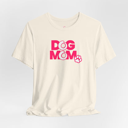 Dog mom pink T-shirt