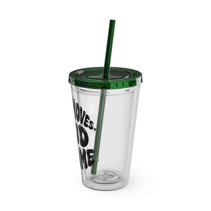 Quiet moves. Loud income Insulated Cup