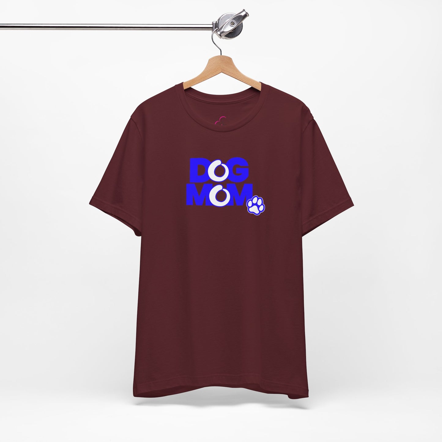 Dog mom blue T-shirt