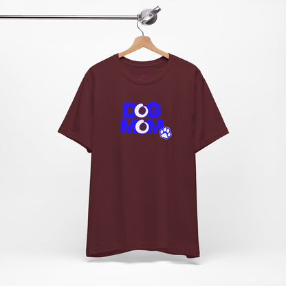 Dog mom blue T-shirt