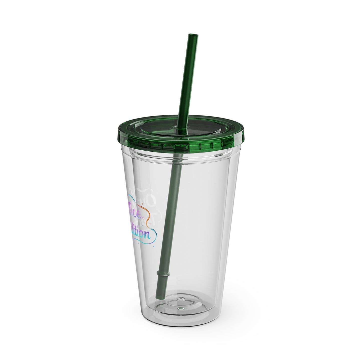 Out of office teacher edition Clear Insulated Cup