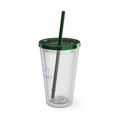 Out of office teacher edition Clear Insulated Cup