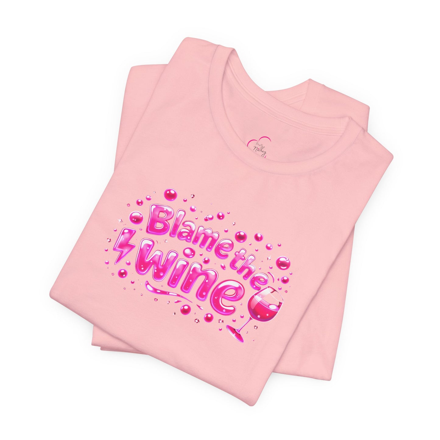 Blame the wine T-shirt