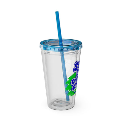 Serving looks one client at a time Clear Insulated Cup