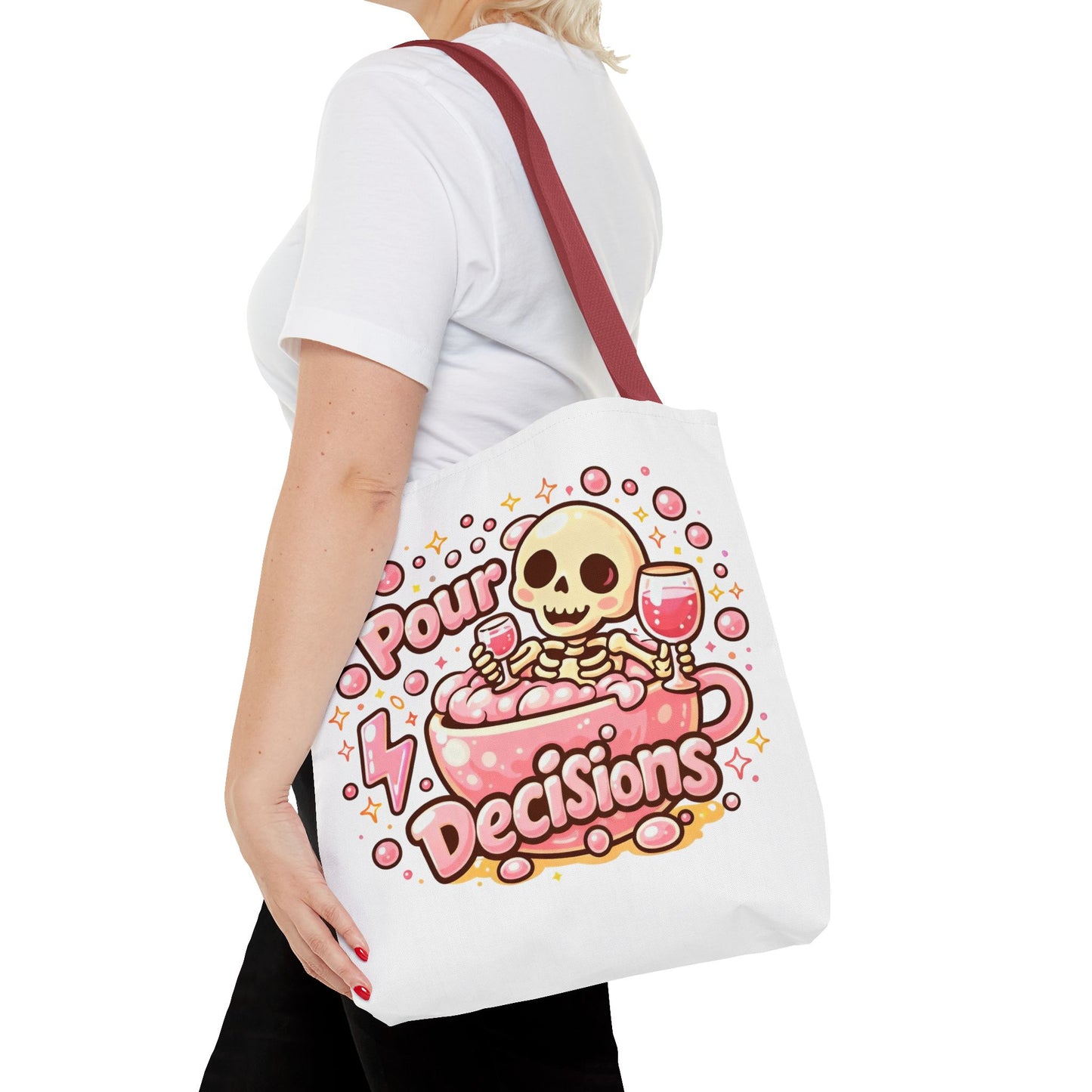 Pour decisions Tote Bag