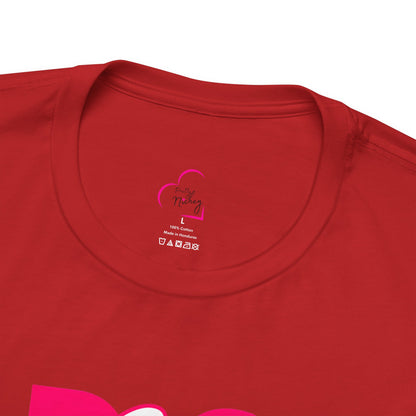 Dog mom pink T-shirt