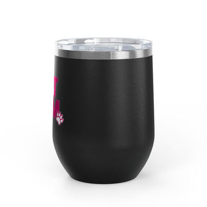 Cat mom pink Tumbler