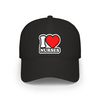 I love nurses Baseball Cap