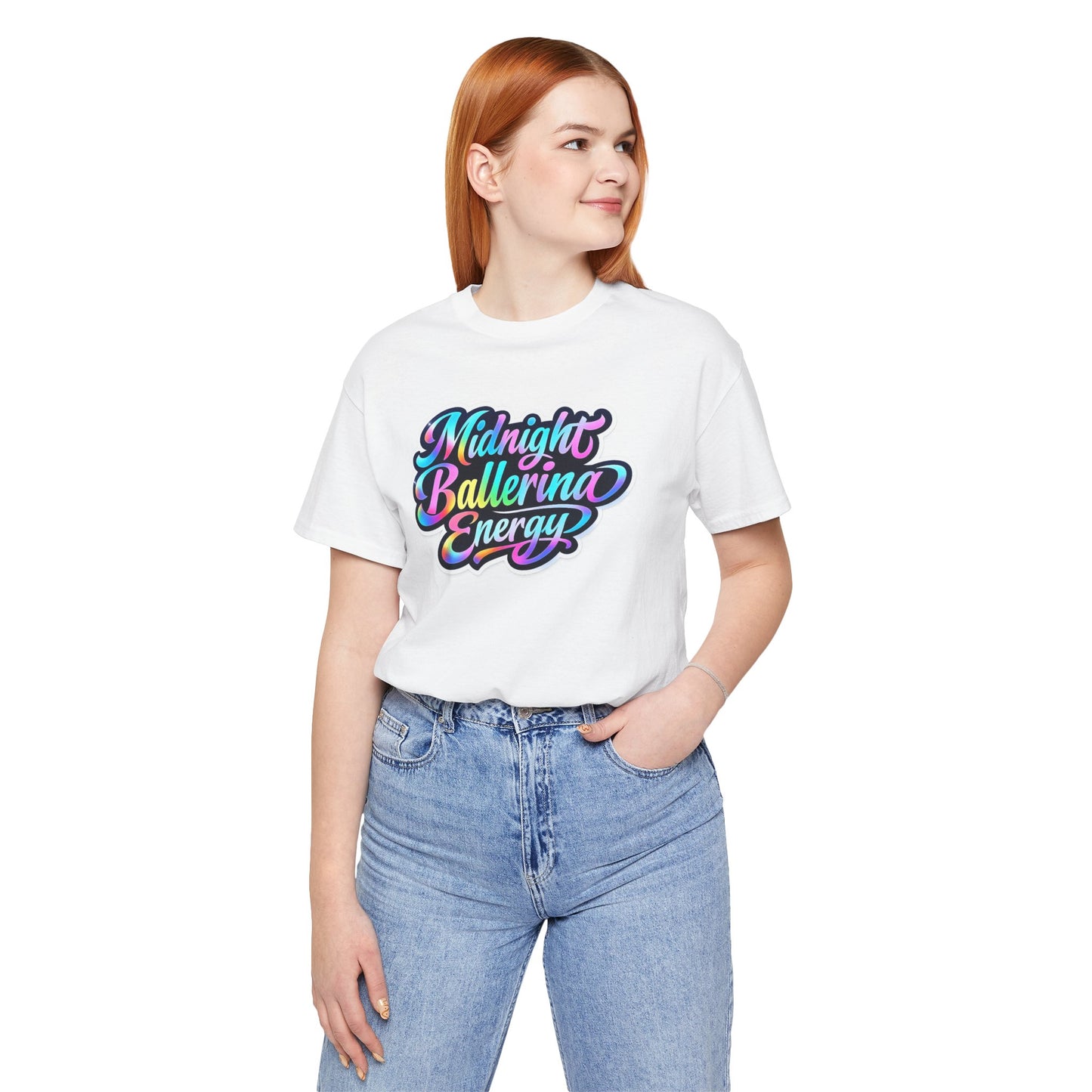 Midnight ballerina energy T-shirt