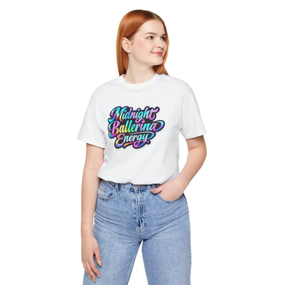 Midnight ballerina energy T-shirt