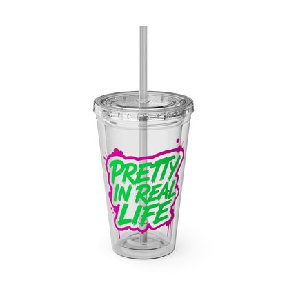 Pretty in real life Clear Insulated Cup