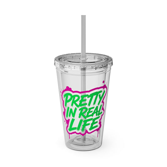 Pretty in real life Clear Insulated Cup