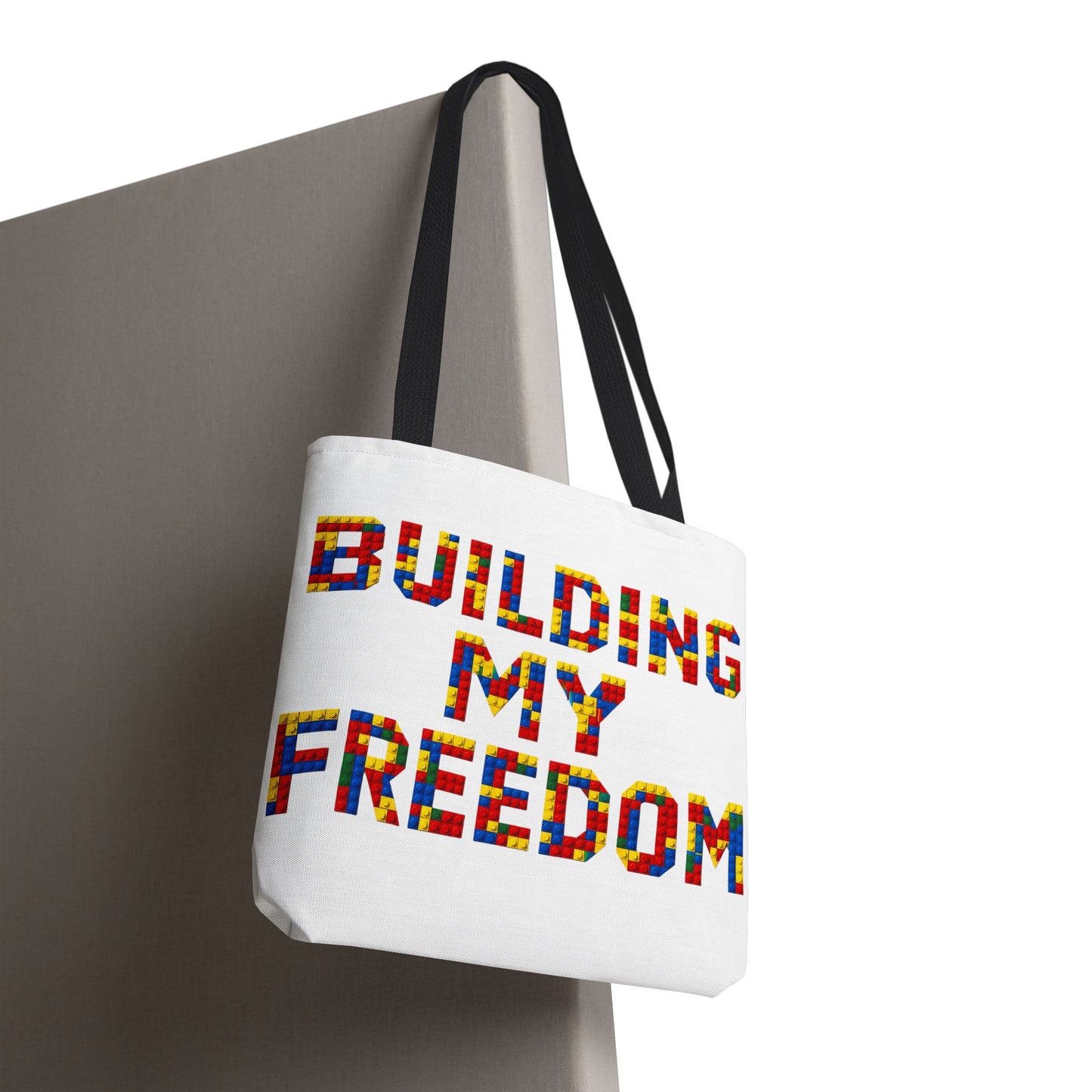 Building my freedom Tote Bag