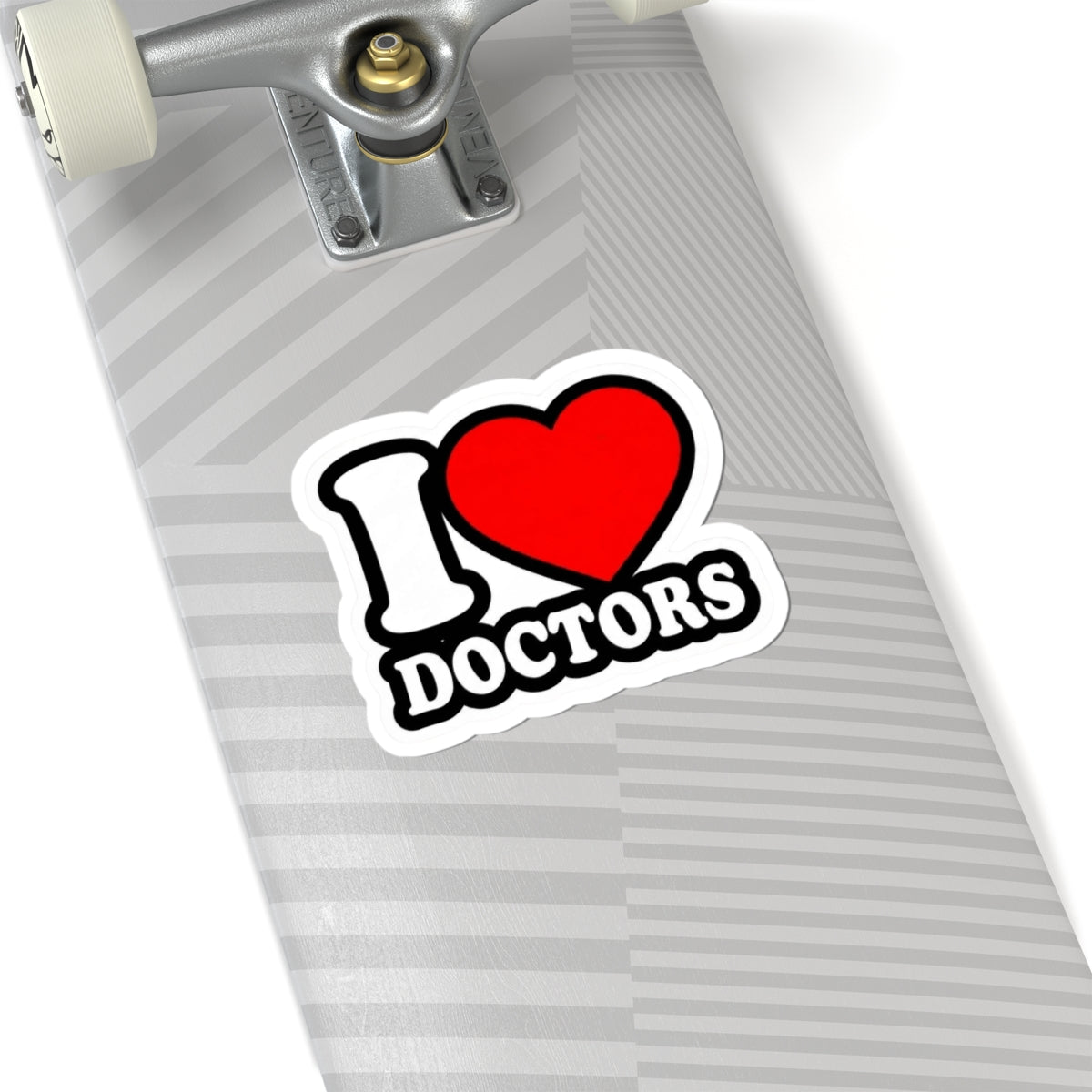 I love doctors faux Sticker