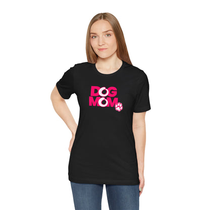 Dog mom pink T-shirt