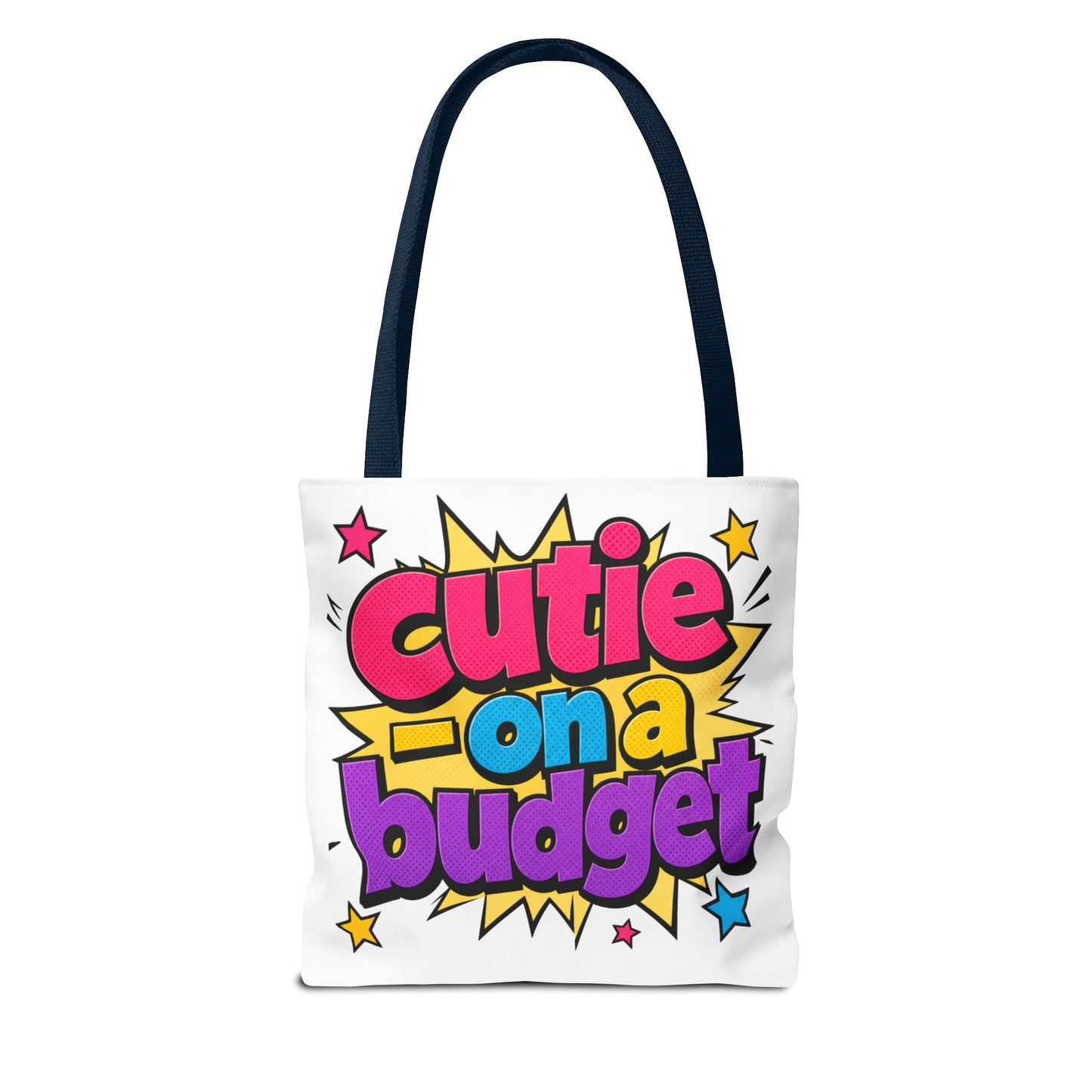 Cutie on a budget Tote Bag