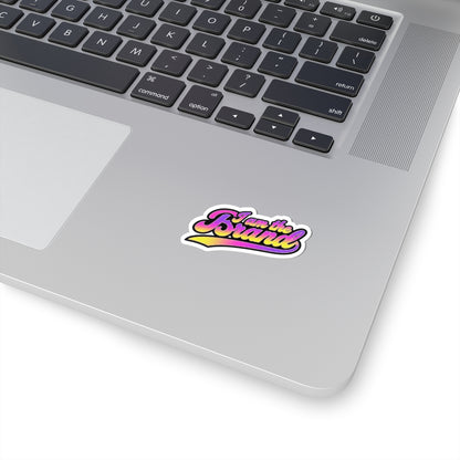 I am the brand Sticker