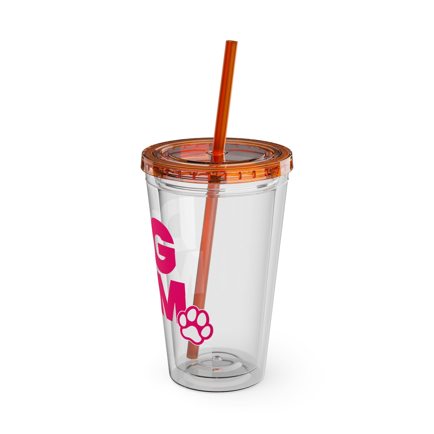 Dog mom pink Insulated Cup
