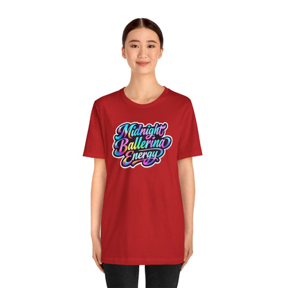 Midnight ballerina energy T-shirt