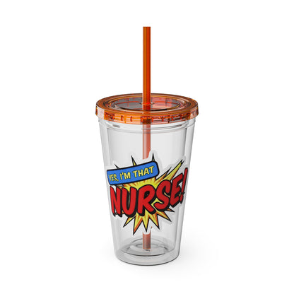 Yes, I'm that NURSE Clear Insulated Cup