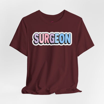 SURGEON faux sticker T-shirt