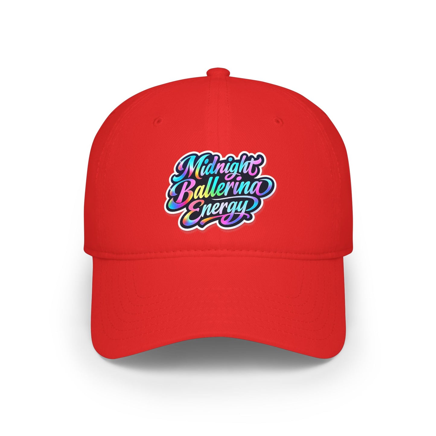 Midnight ballerina energy Baseball Cap