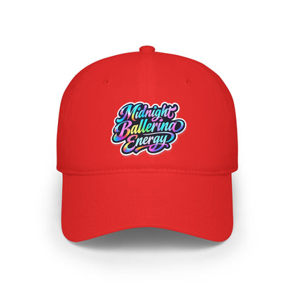Midnight ballerina energy Baseball Cap
