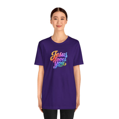 Jesus loves you T-shirt