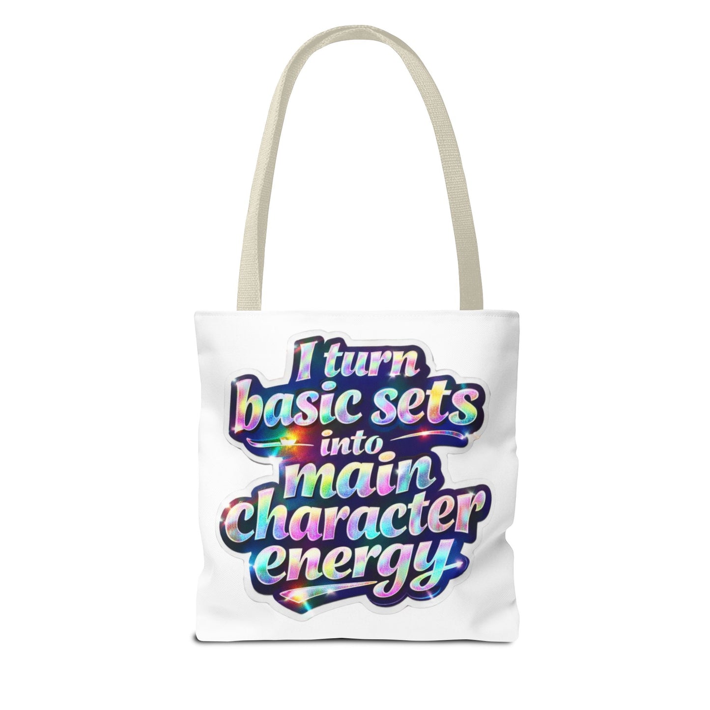 I turn basic sets into main character energy Tote Bag