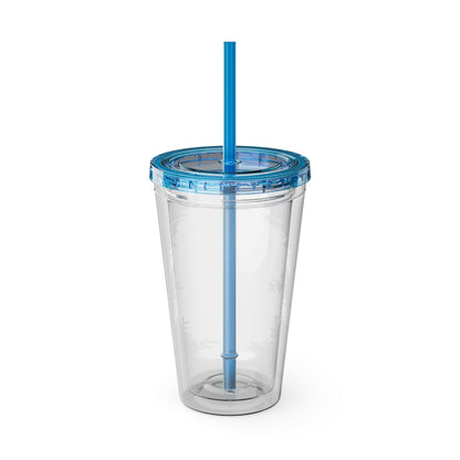 Girls just wanna have sun Clear Insulated Cup