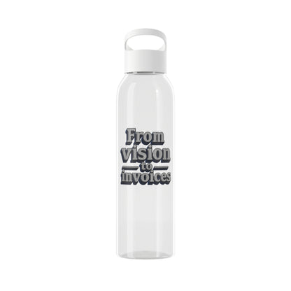 From vision to invoices Water Bottle