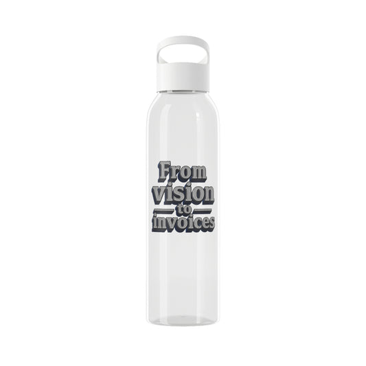 From vision to invoices Water Bottle